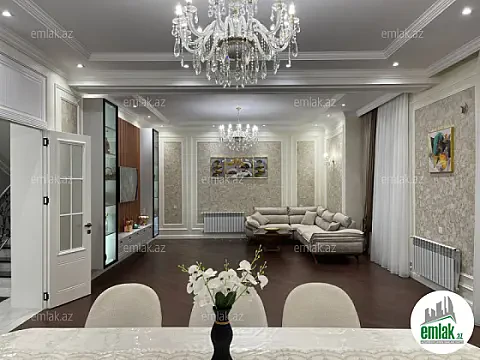 Satılır 6 otaqlı həyət evi 450 m² — Bakı 6 otaq 450.00 m²