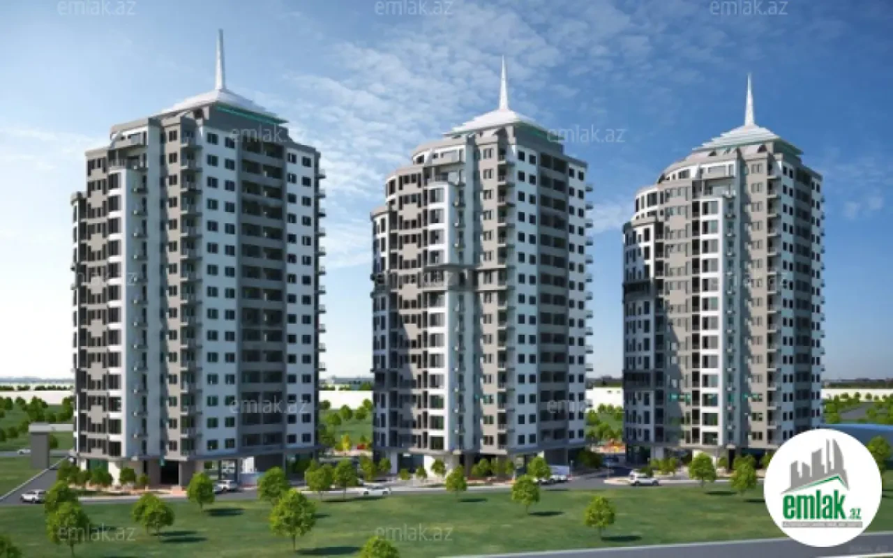 Satılır 2 otaqlı yeni tikili 72 m²