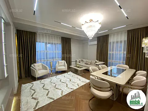Satılır 3 otaqlı yeni tikili 127 m² — Bakı 3 otaq 127.00 m²
