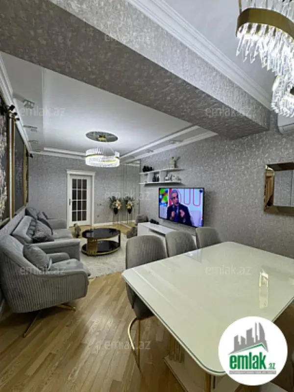 Satılır 3 otaqlı yeni tikili 100 m²