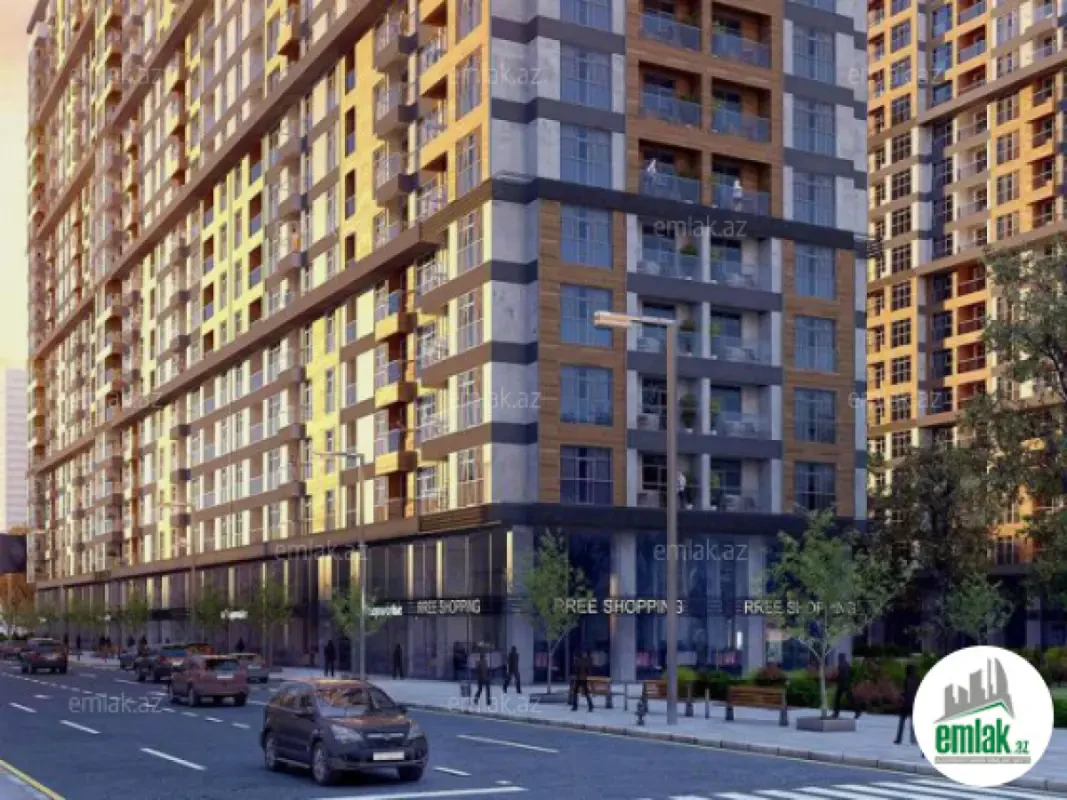 Satılır 2 otaqlı yeni tikili 55 m²