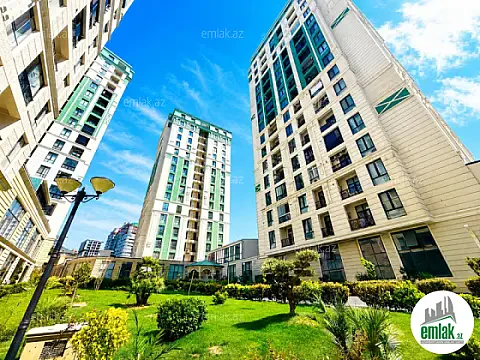 Satılır 3 otaqlı yeni tikili 96 m² — Bakı 3 otaq 96.00 m²