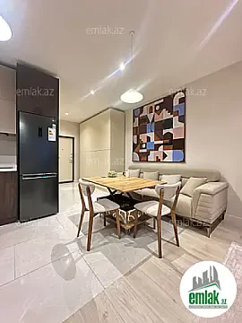 Satılır 1 otaqlı yeni tikili 60 m² — Bakı 1 otaq 60.00 m²