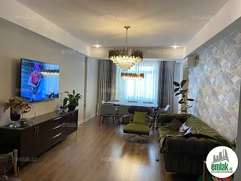 Satılır 3 otaqlı yeni tikili 120 m² — Bakı 3 otaq 120.00 m²