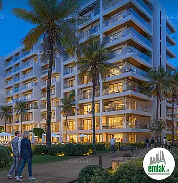 Satılır 1 otaqlı yeni tikili 57 m² — Bakı 1 otaq 57.00 m²