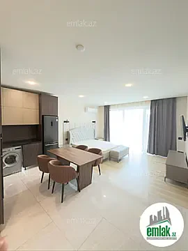 Satılır 1 otaqlı yeni tikili 60 m² — Bakı 1 otaq 60.00 m²
