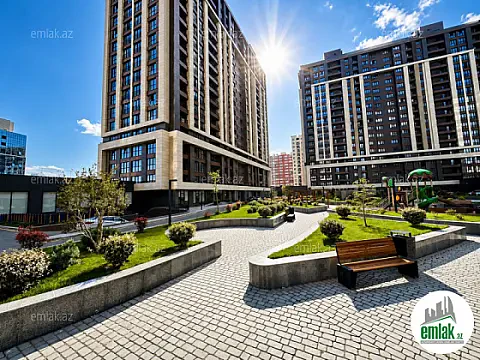 Satılır 3 otaqlı yeni tikili 95 m² — Bakı 3 otaq 95.00 m²