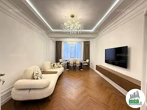 Satılır 3 otaqlı yeni tikili 120 m² — Bakı 3 otaq 120.00 m²