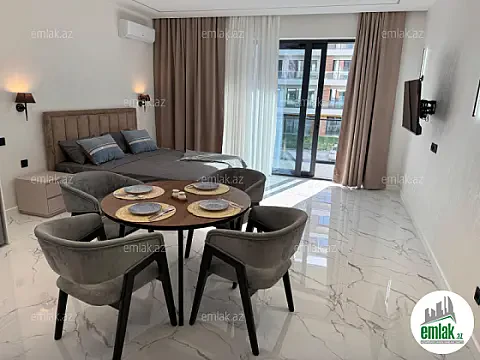 Satılır 1 otaqlı yeni tikili 57 m² — Bakı 1 otaq 57.00 m²