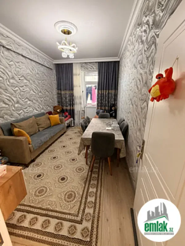 Satılır 2 otaqlı yeni tikili 63 m²