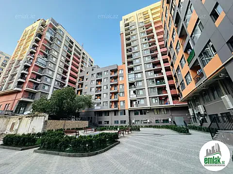 Satılır 2 otaqlı yeni tikili 55 m² — Bakı 2 otaq 55.00 m²