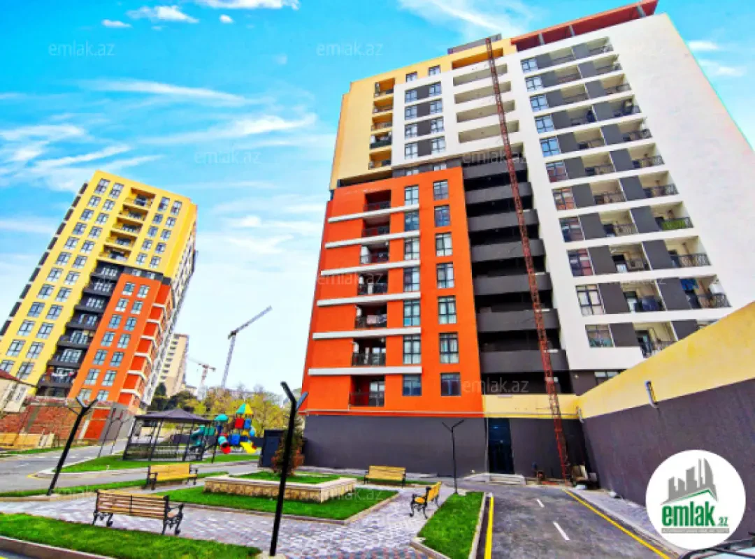 Satılır 2 otaqlı yeni tikili 65 m²