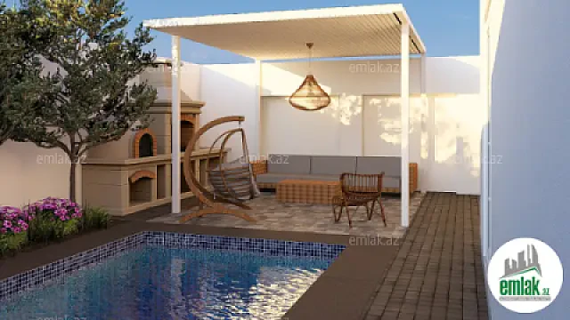 Satılır 3 otaqlı həyət evi 90 m² — Bakı 3 otaq 90.00 m²