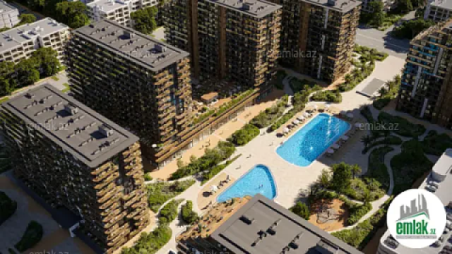 Satılır 1 otaqlı yeni tikili 38.9 m² — Bakı 1 otaq 38.90 m²