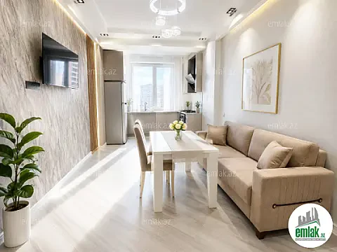 Satılır 2 otaqlı yeni tikili 55 m² — Bakı 2 otaq 55.00 m²