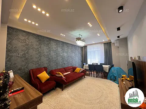 Satılır 3 otaqlı yeni tikili 125 m² — Bakı 3 otaq 125.00 m²