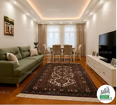 Satılır 3 otaqlı yeni tikili 100 m² — Bakı 3 otaq 100.00 m²