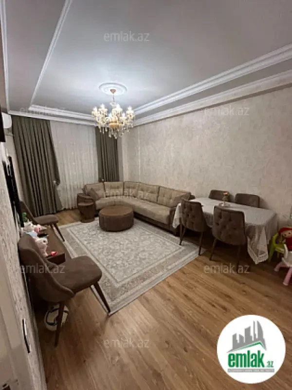 Satılır 2 otaqlı yeni tikili 88 m²