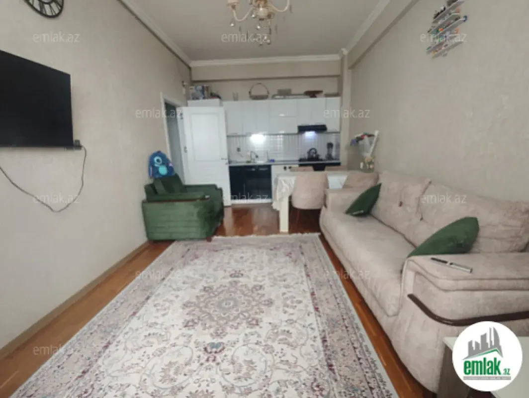 Satılır 2 otaqlı yeni tikili 48.6 m²