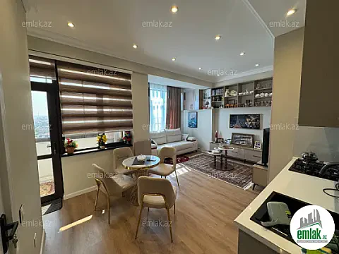 Satılır 1 otaqlı yeni tikili 34 m² — Bakı 1 otaq 34.00 m²
