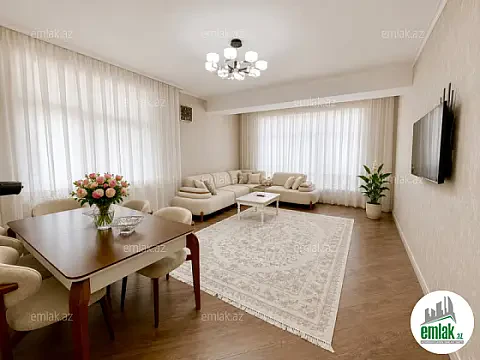 Satılır 3 otaqlı yeni tikili 120 m² — Bakı 3 otaq 120.00 m²
