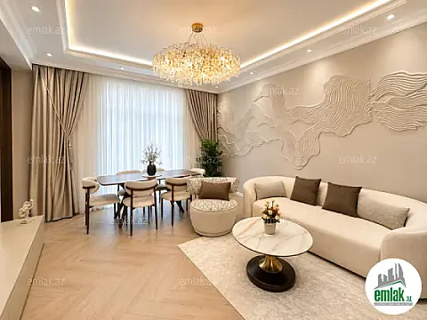 Satılır 3 otaqlı yeni tikili 138 m² — Bakı 3 otaq 138.00 m²