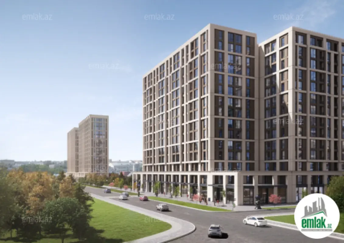 Satılır 1 otaqlı yeni tikili 57.1 m²
