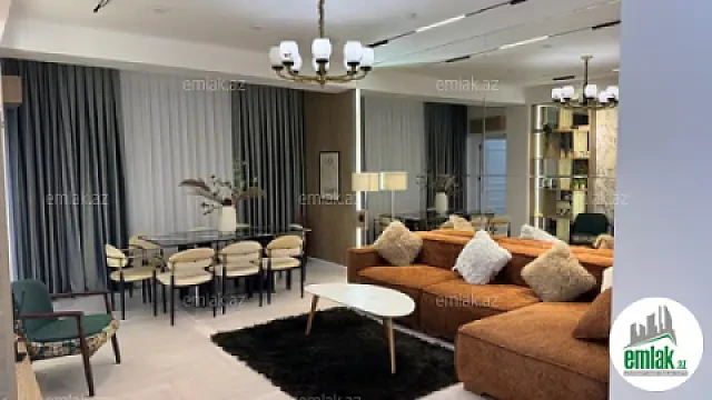 Satılır 3 otaqlı yeni tikili 120 m² — Bakı 3 otaq 120.00 m²