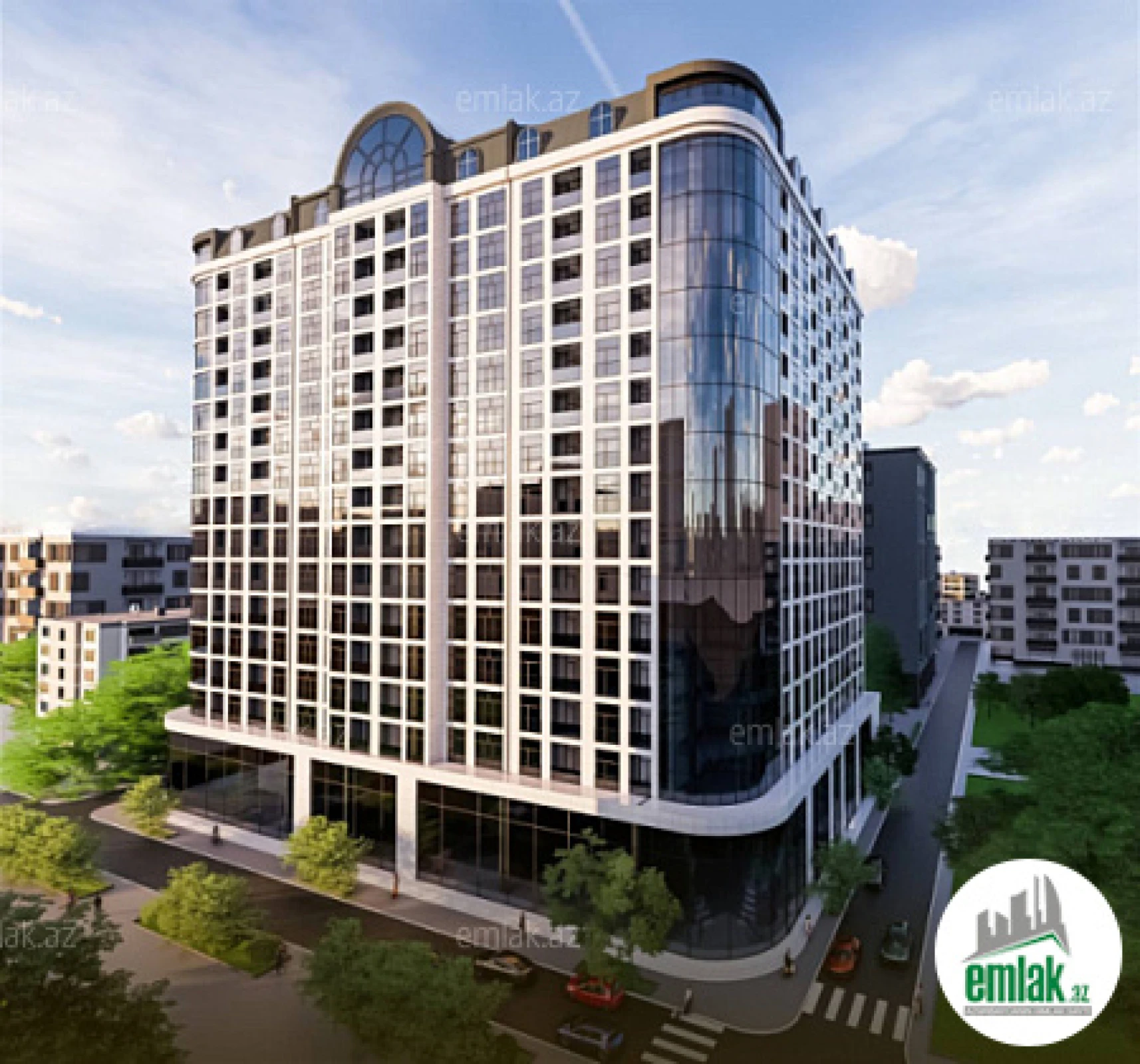 Satılır 4 otaqlı yeni tikili 194 m²