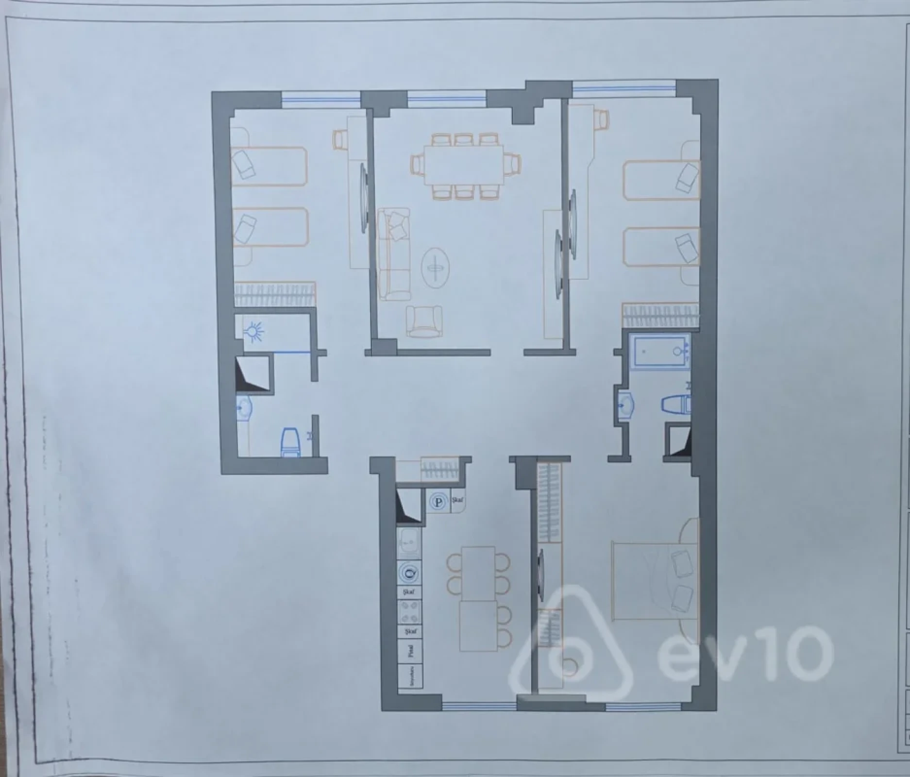 Satılır 4 otaqlı yeni tikili 138 m²