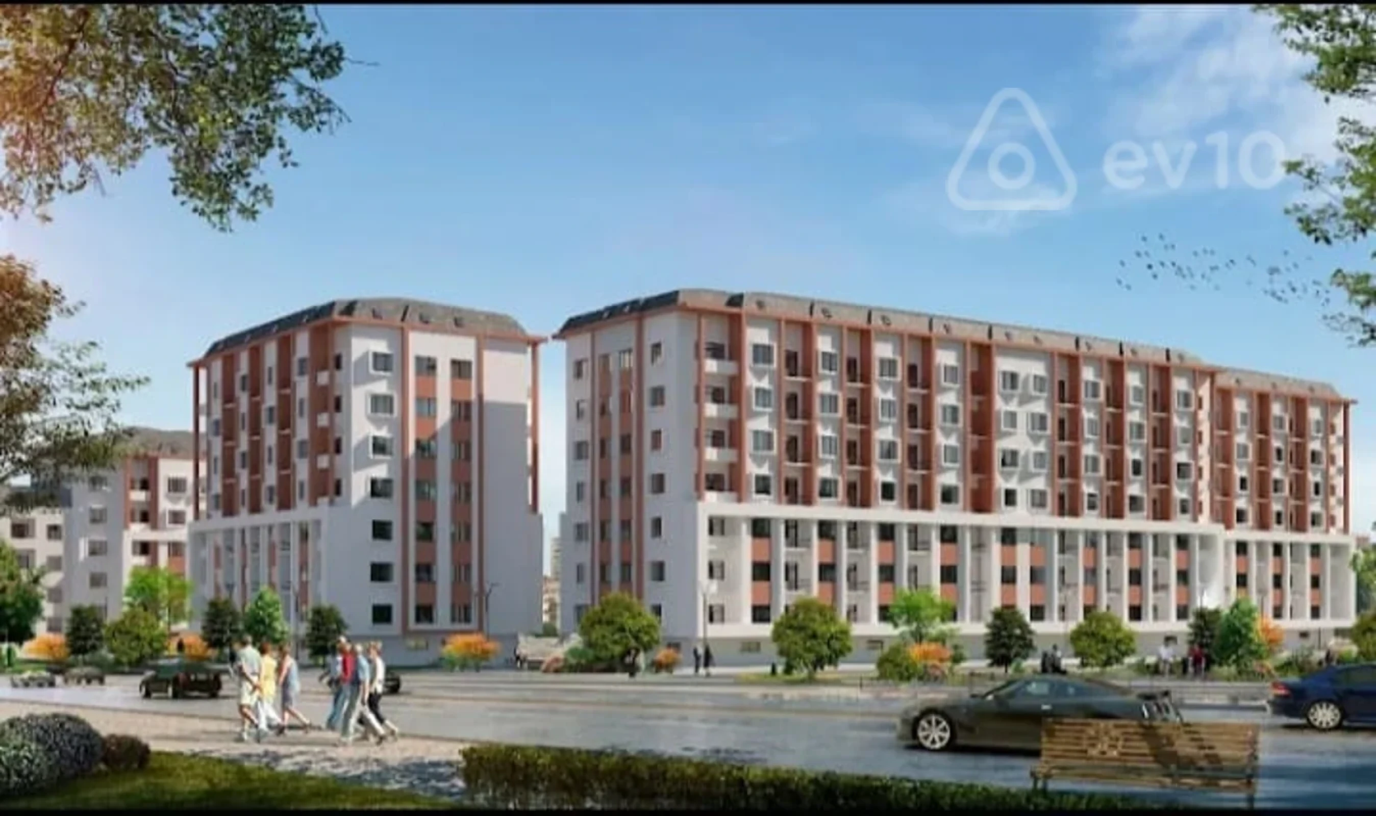 Satılır 2 otaqlı yeni tikili 54 m²