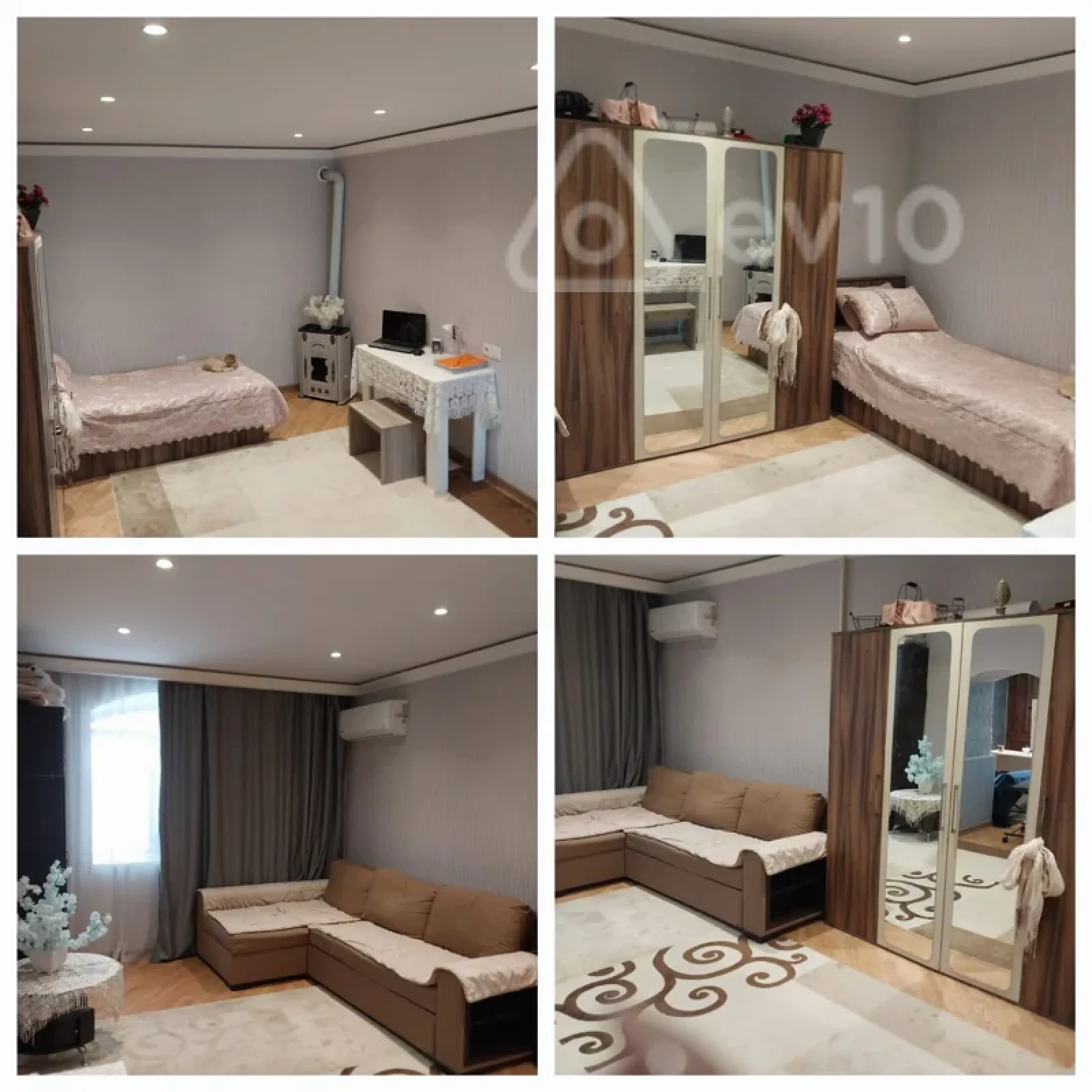 Kirayə verilir 2 otaqlı köhnə tikili 54 m²