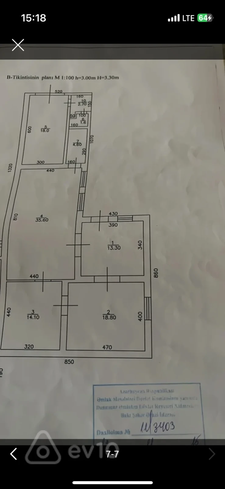 Satılır qaraj 23 m²