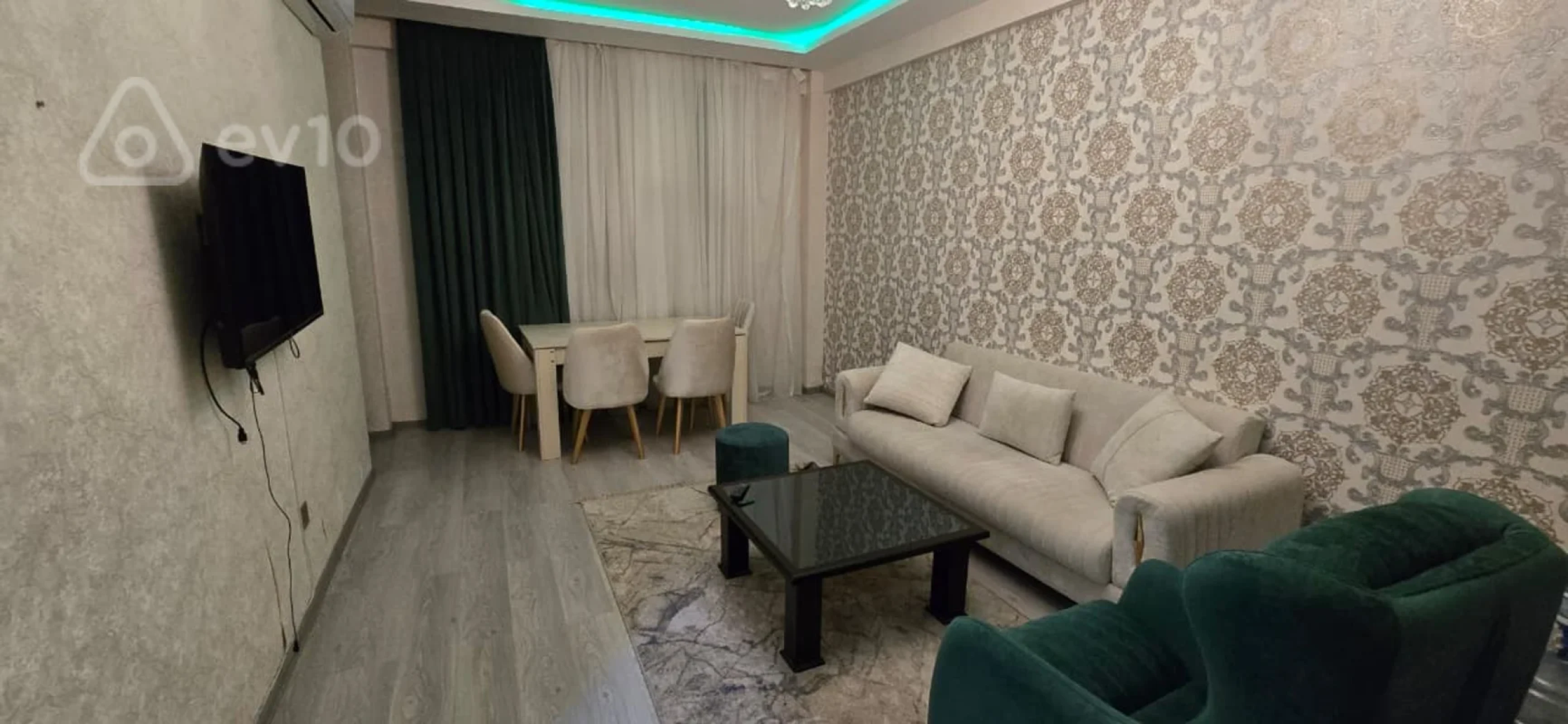 Kirayə verilir 2 otaqlı yeni tikili 55 m²