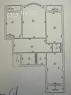 Satılır 4 otaqlı yeni tikili 156 m²
