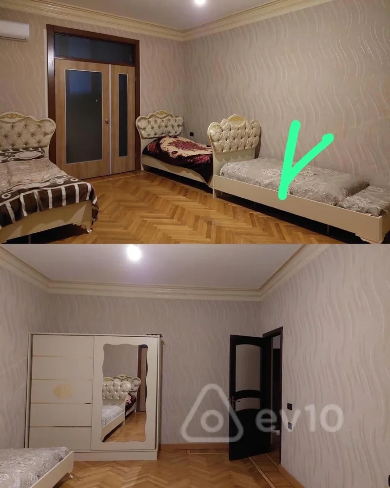 Kirayə verilir 3 otaqlı köhnə tikili 80 m²