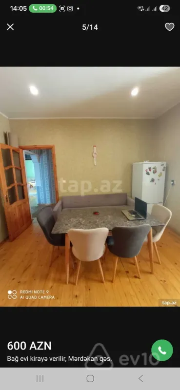 Kirayə verilir 3 otaqlı həyət evi 140 m²