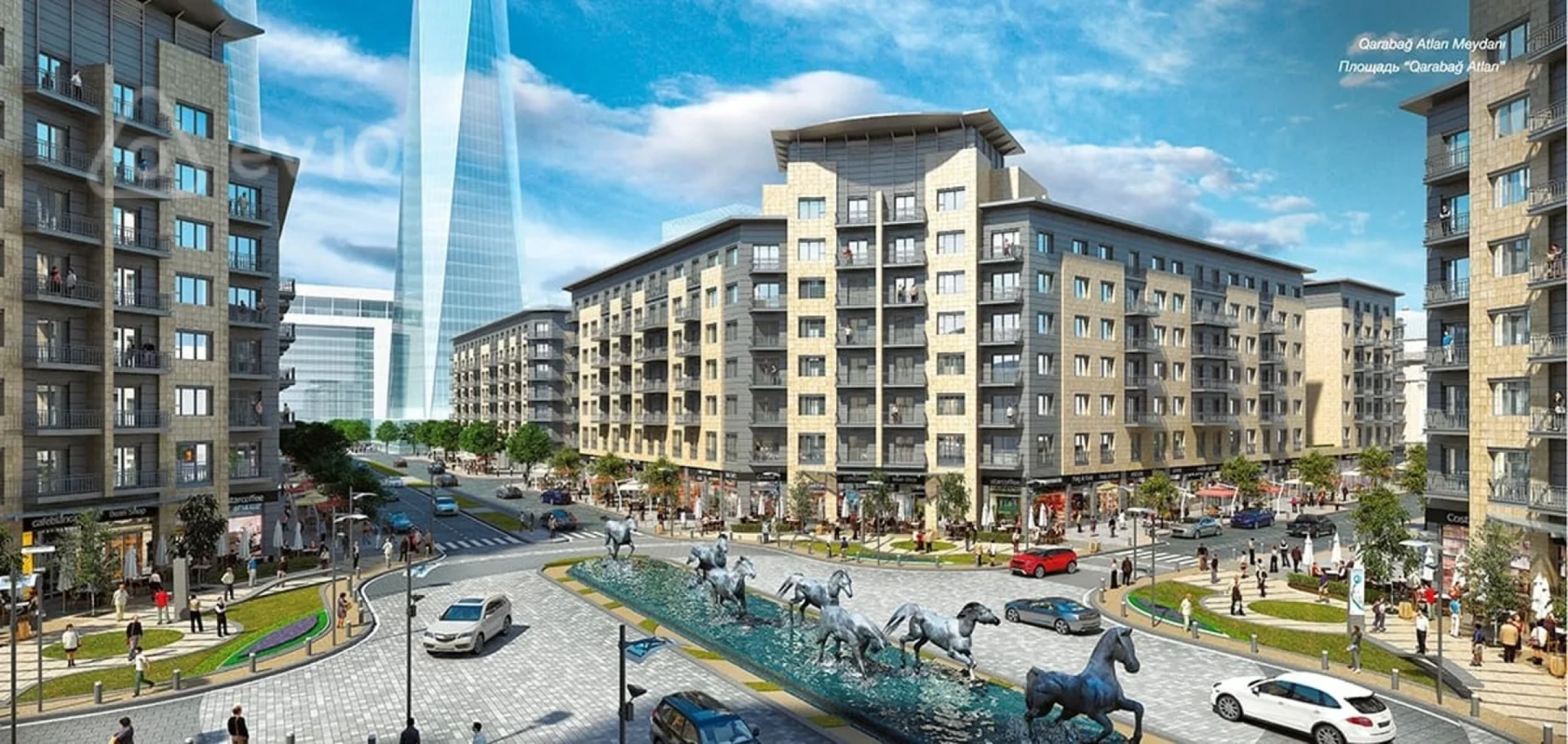 Kirayə verilir 3 otaqlı yeni tikili 106 m²