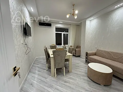 Kirayə verilir 2 otaqlı yeni tikili 65 m² — Xırdalan 2 otaq 65.00 m²