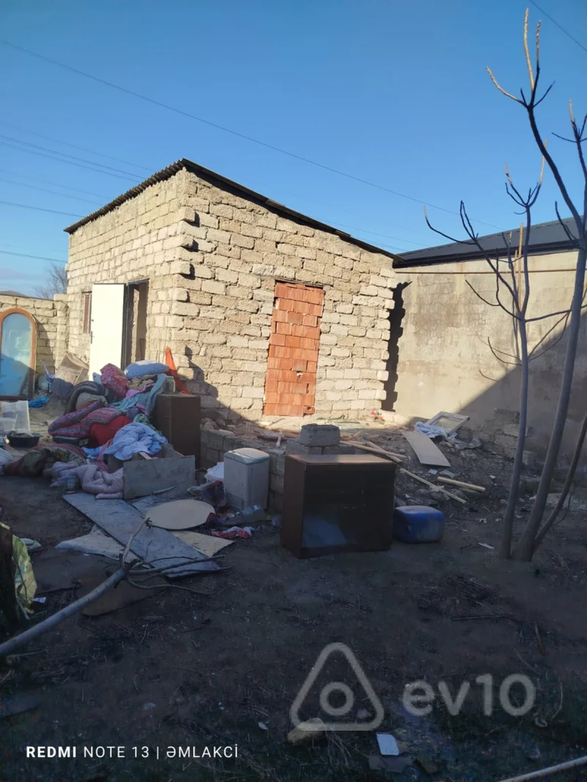 Satılır 2 otaqlı həyət evi 40 m²