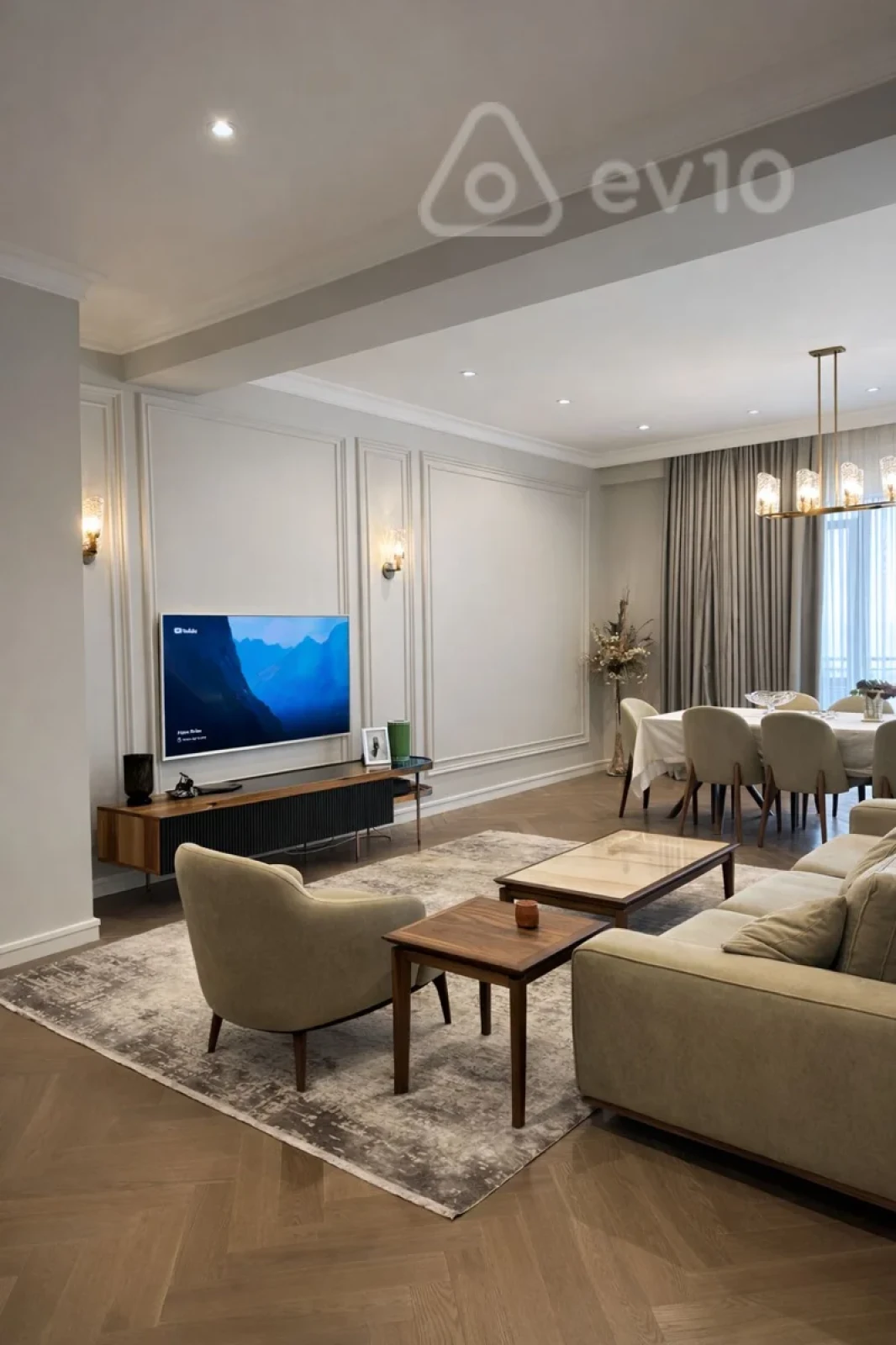 Kirayə verilir 3 otaqlı yeni tikili 190 m²