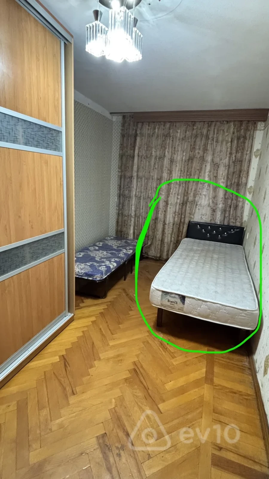 Kirayə verilir 3 otaqlı köhnə tikili 40 m²