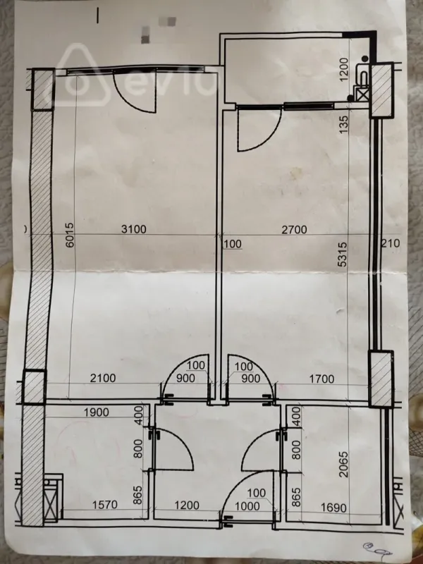 Satılır 2 otaqlı yeni tikili 55 m²