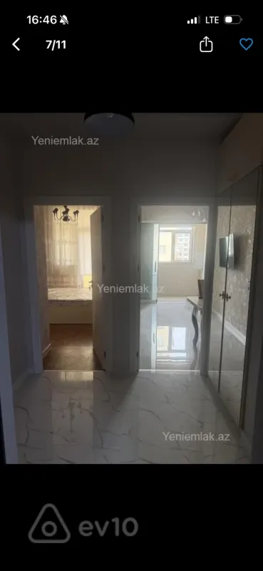 Kirayə verilir 2 otaqlı yeni tikili 50 m²