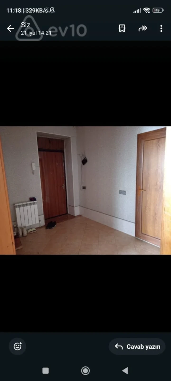 Kirayə verilir 2 otaqlı yeni tikili 60 m²