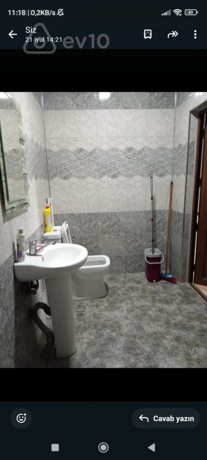 Kirayə verilir 2 otaqlı yeni tikili 60 m²