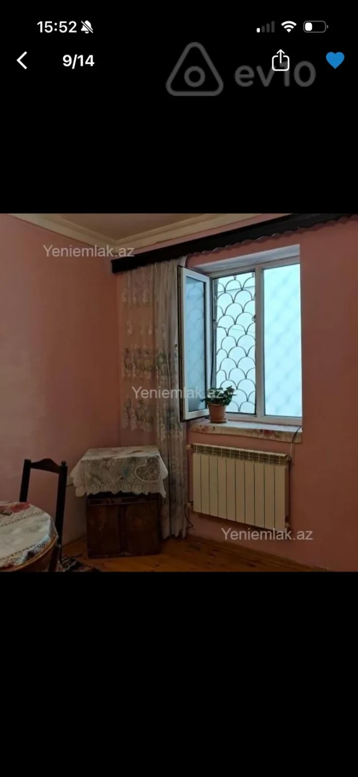 Kirayə verilir 2 otaqlı köhnə tikili 45 m²