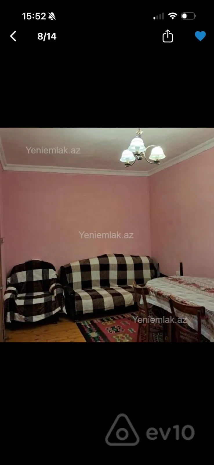 Kirayə verilir 2 otaqlı köhnə tikili 45 m²