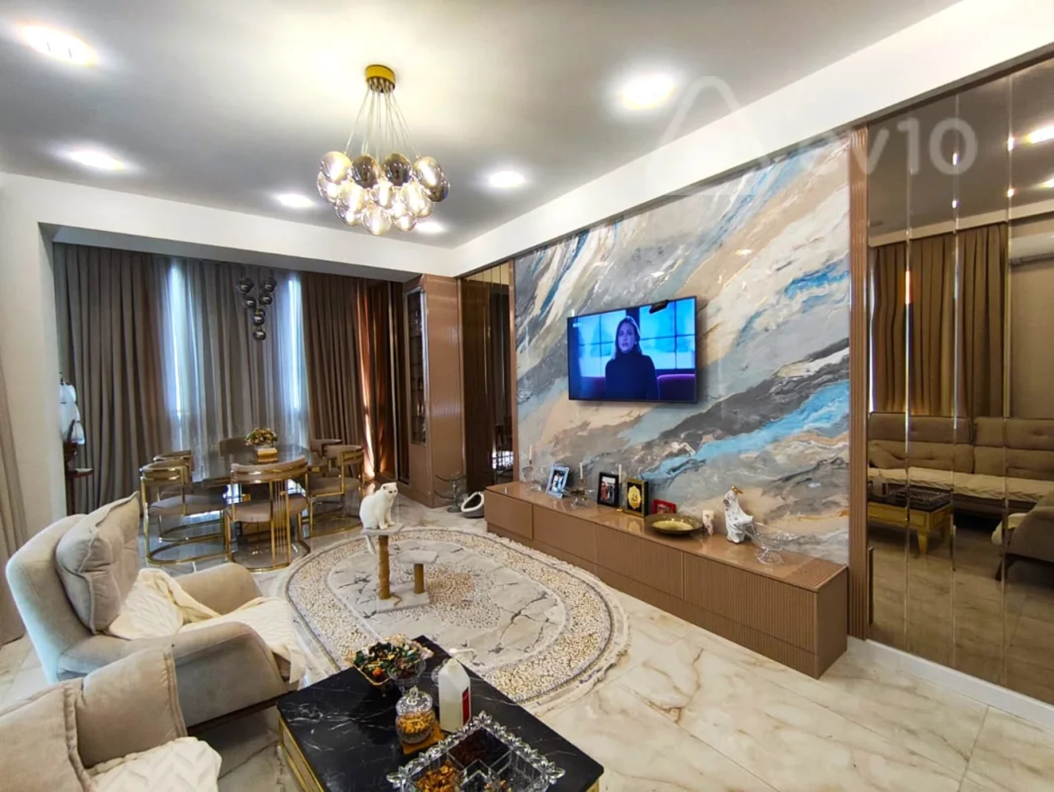 Kirayə verilir 4 otaqlı yeni tikili 130 m²