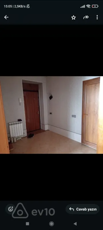 Kirayə verilir 1 otaqlı yeni tikili 50 m²